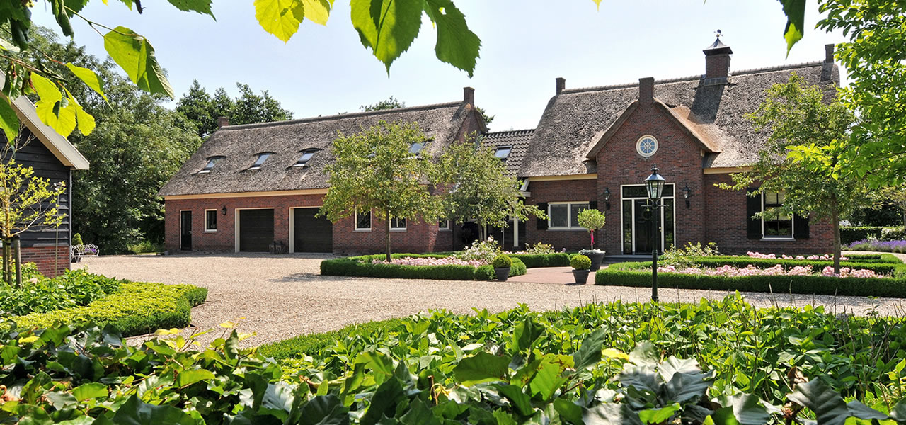 Lagendijk tuin- en landschapsarchitecten, tuininrichting bij landhuis